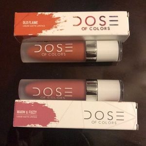 Dose of Color Liquid Matte Lipstick Set BNIB